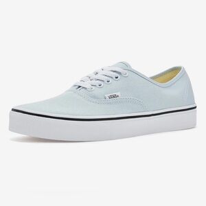 Vans Authentic Low Top Sneakers in Light Blue